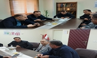 بازدیدهای نوروزی گروه فنی و مدیریت پشتیبانی دانشگاه علوم پزشکی استان از مرکز آموزشی درمانی حضرت ولیعصر بروجن