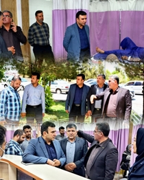 بازدید تیم بازرسی استانداری چهارمحال و بختیاری از مرکز آموزشی درمانی حضرت ولیعصر (عج) بروجن