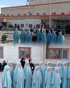 جشن میلاد حضرت زینب (س) و پاسداشت مقام پرستار در بیمارستان حضرت ولی‌عصر (عج) بروجن
